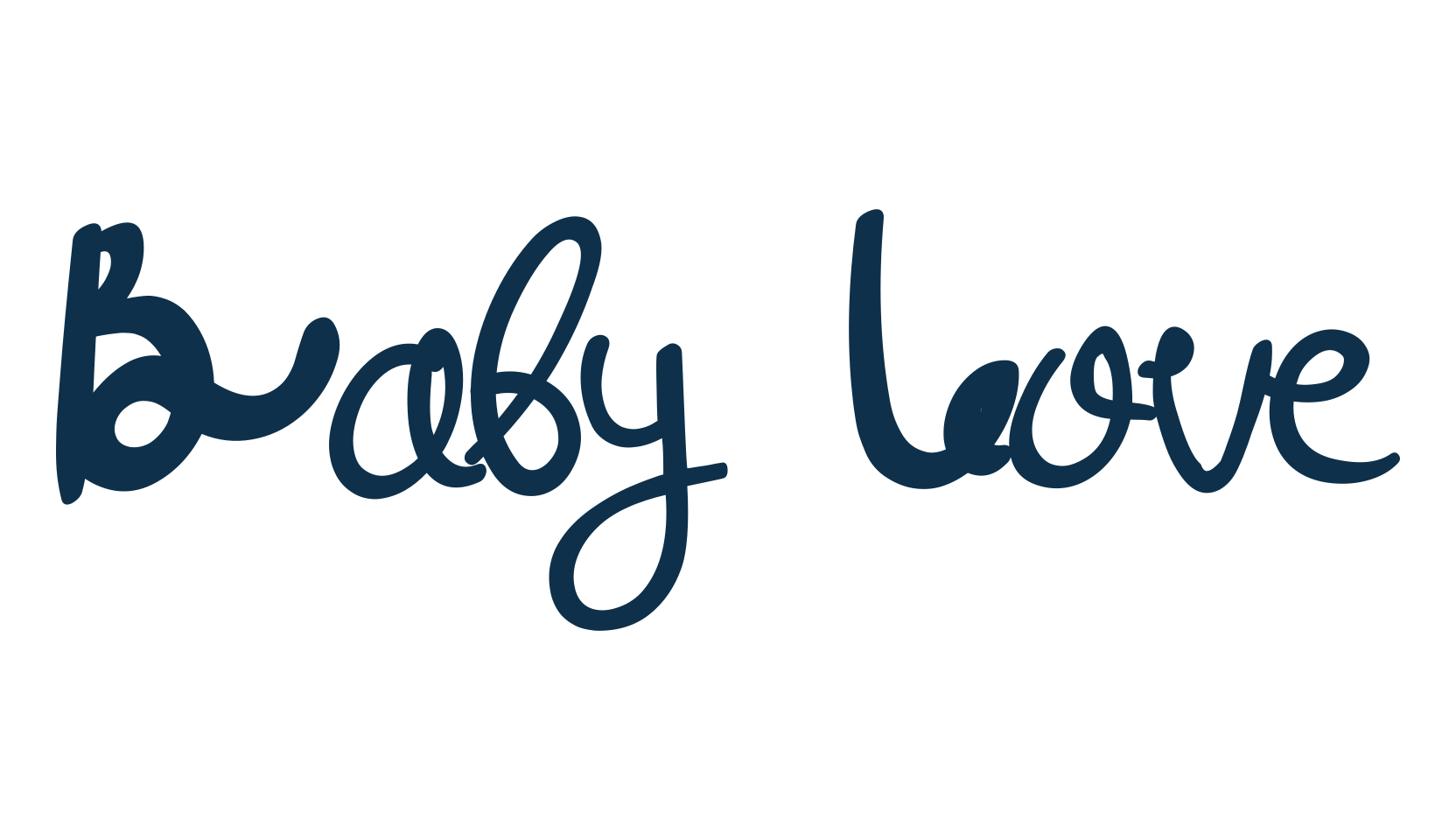 Baby Love, script handwritten fancy decorative calligraphy font preview