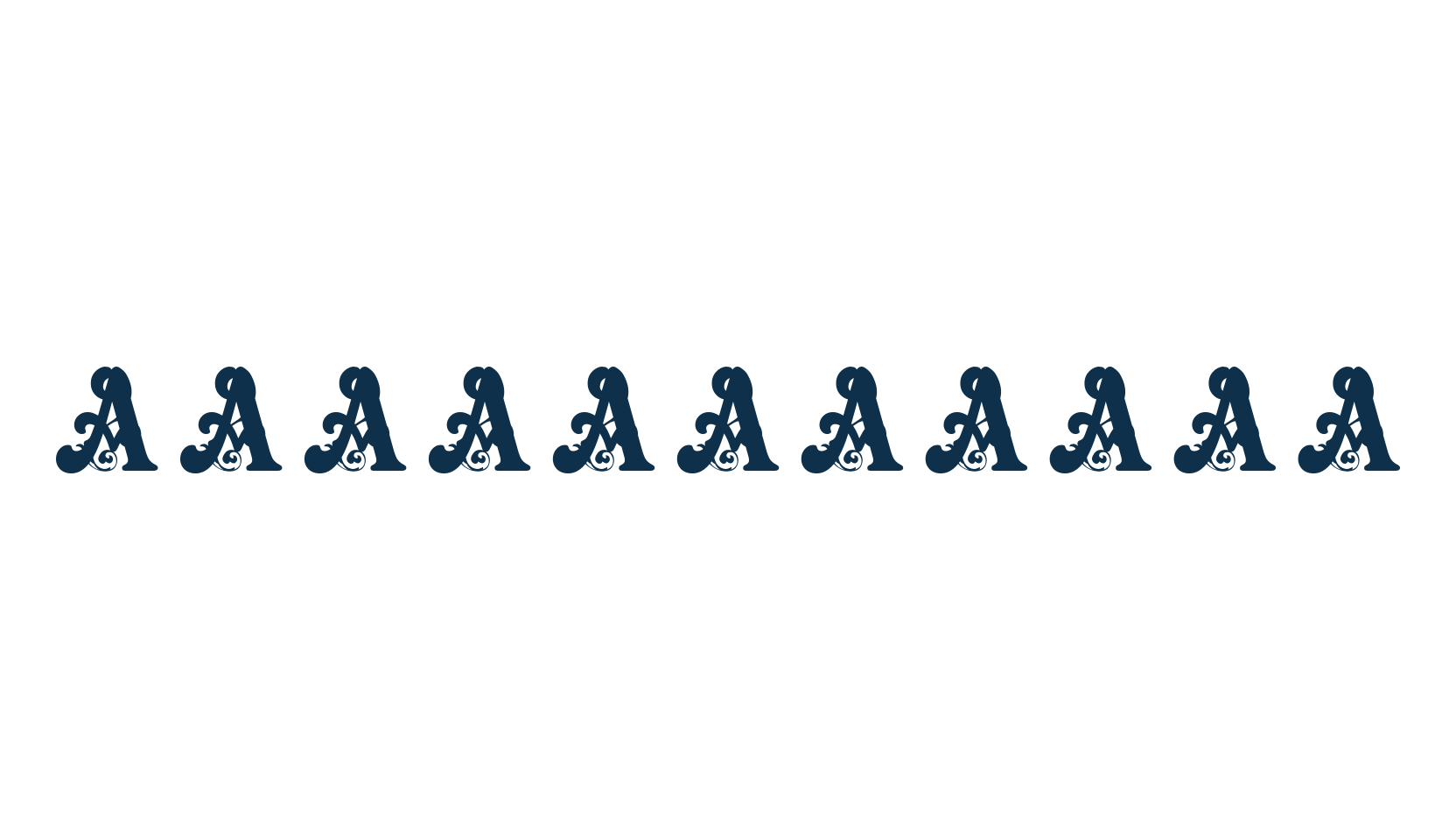 Baby Pirate, fancy decorative font preview
