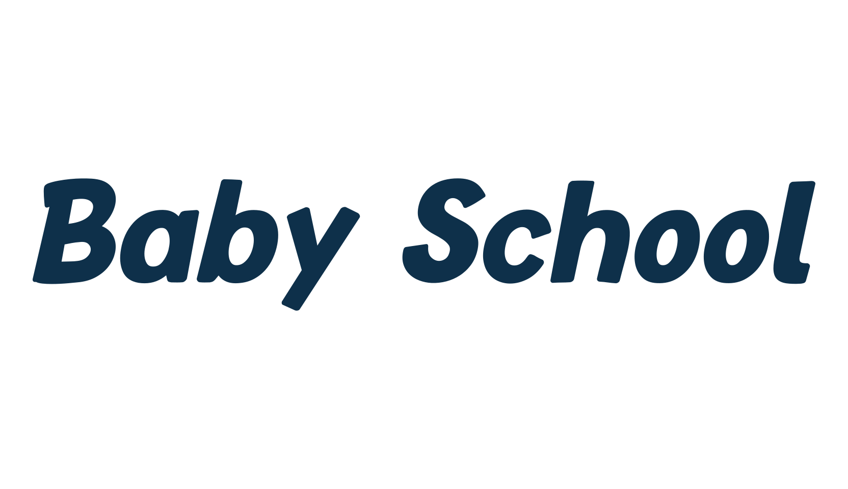 Baby School, fancy cartoon decorative comic font preview