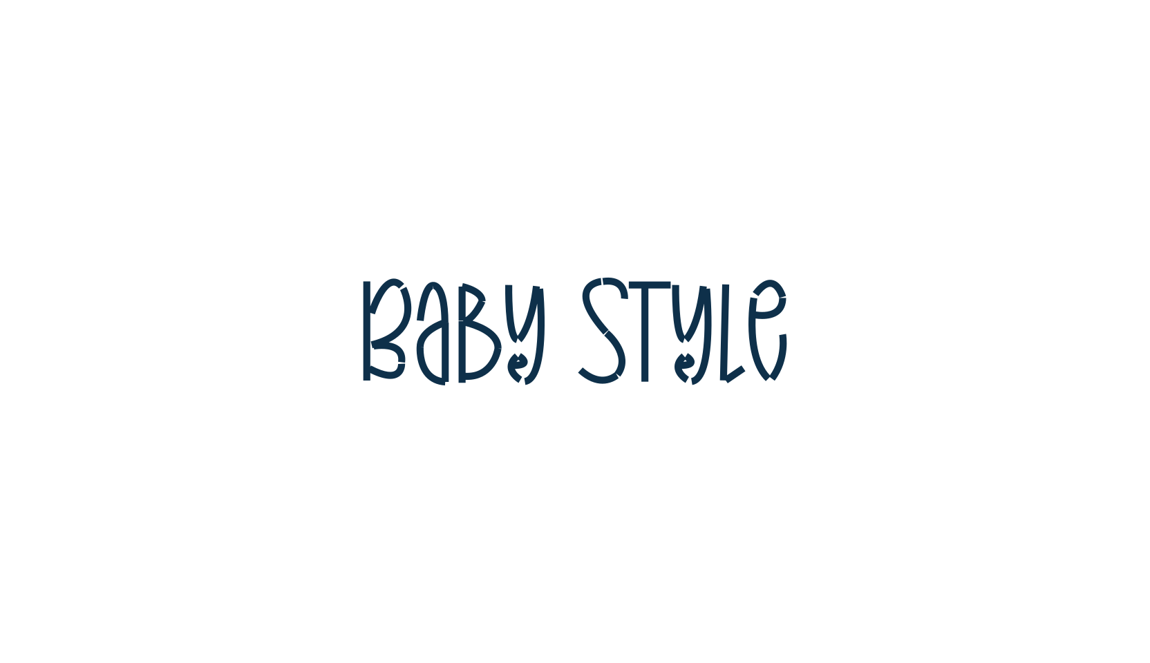 Baby Style, various font preview