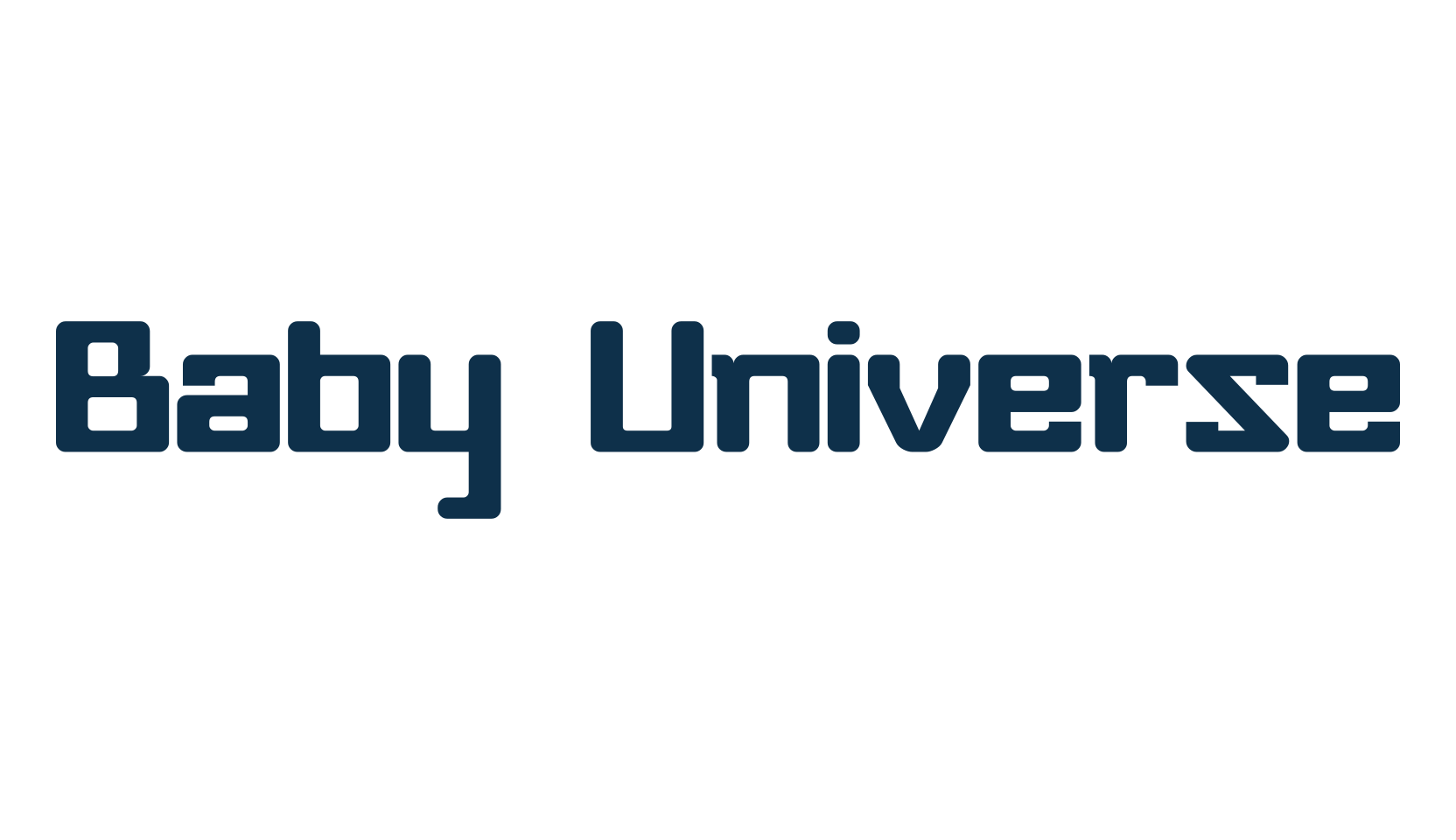 Baby Universe, fancy various techno sci-fi font preview