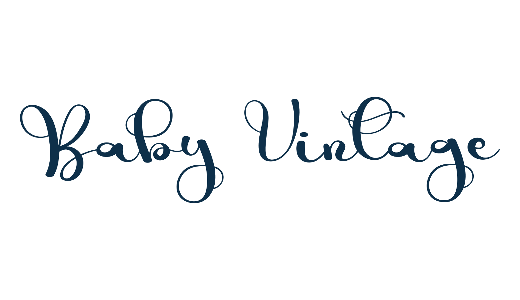 Baby Vintage, various font preview