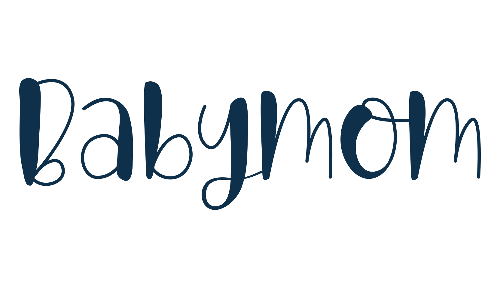 Babymom, various font preview