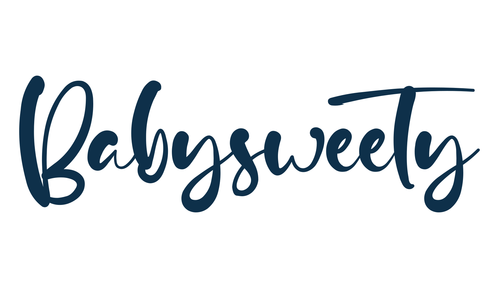 Babysweety, various font preview