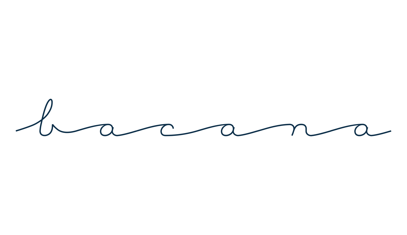 Bacana, various font preview