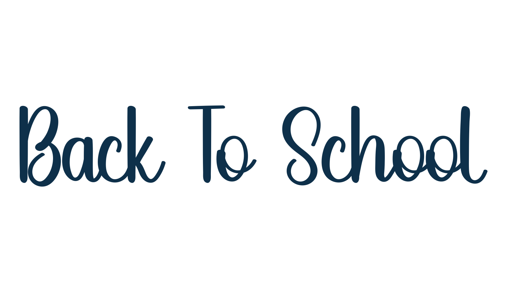 Back To School (back-to-school-11), various font preview