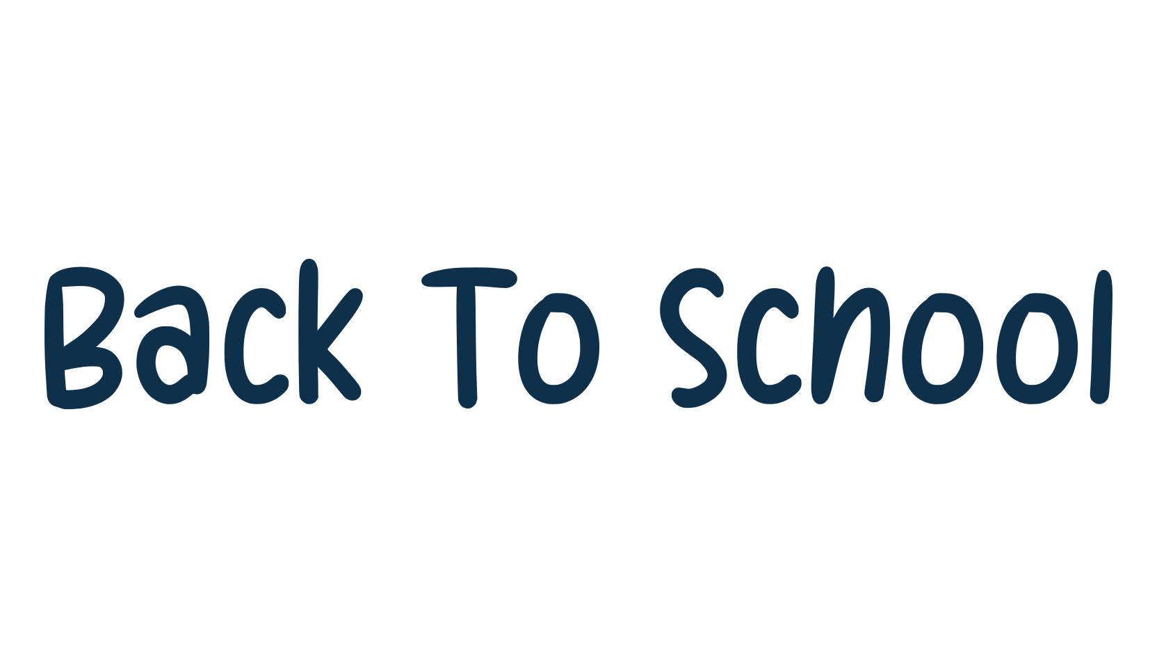 Back To School (back-to-school-5), script handwritten fancy decorative calligraphy font preview