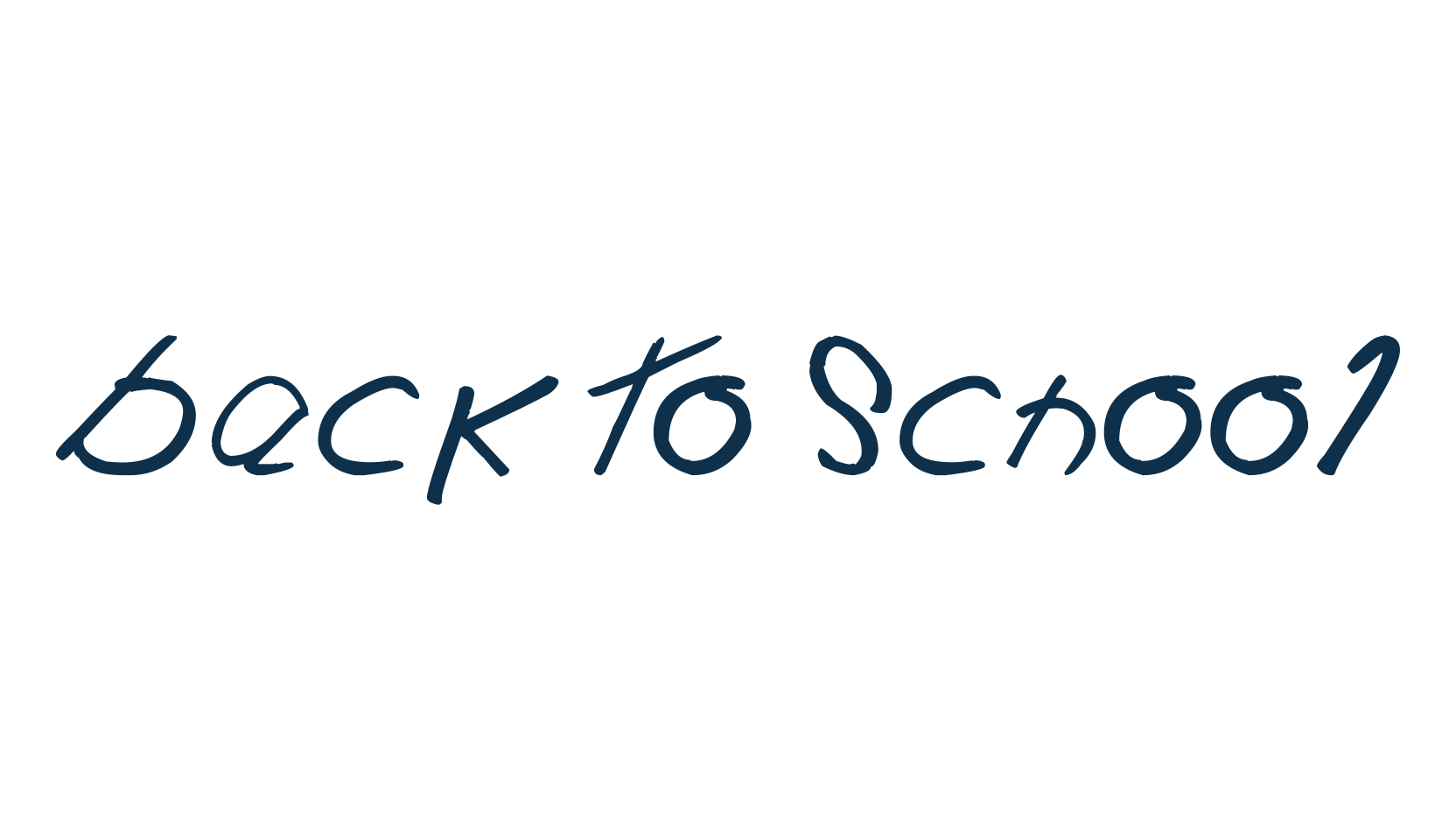 Back To School (back-to-school2), handwriting font preview