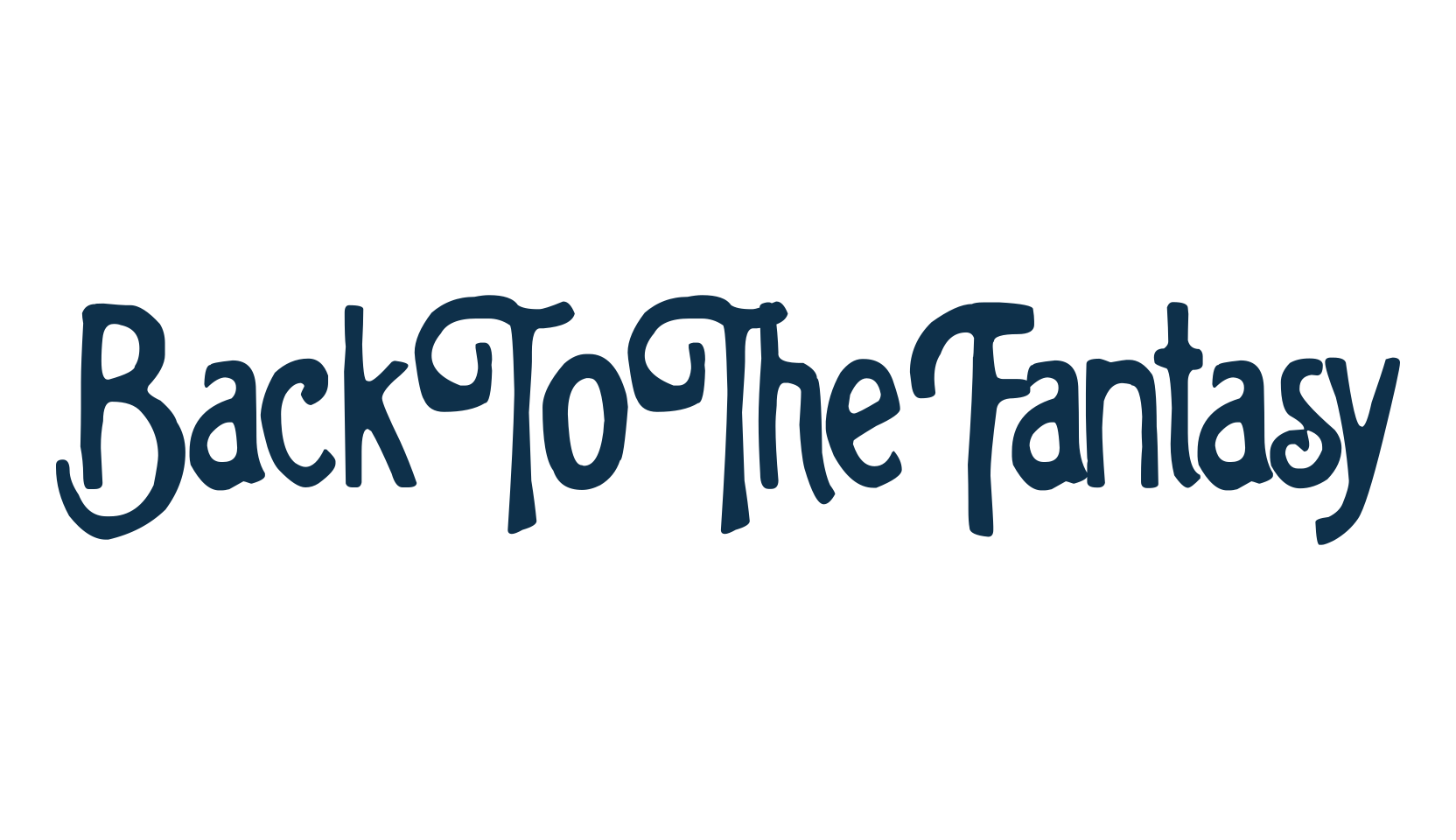 Back To The Fantasy, retro font preview