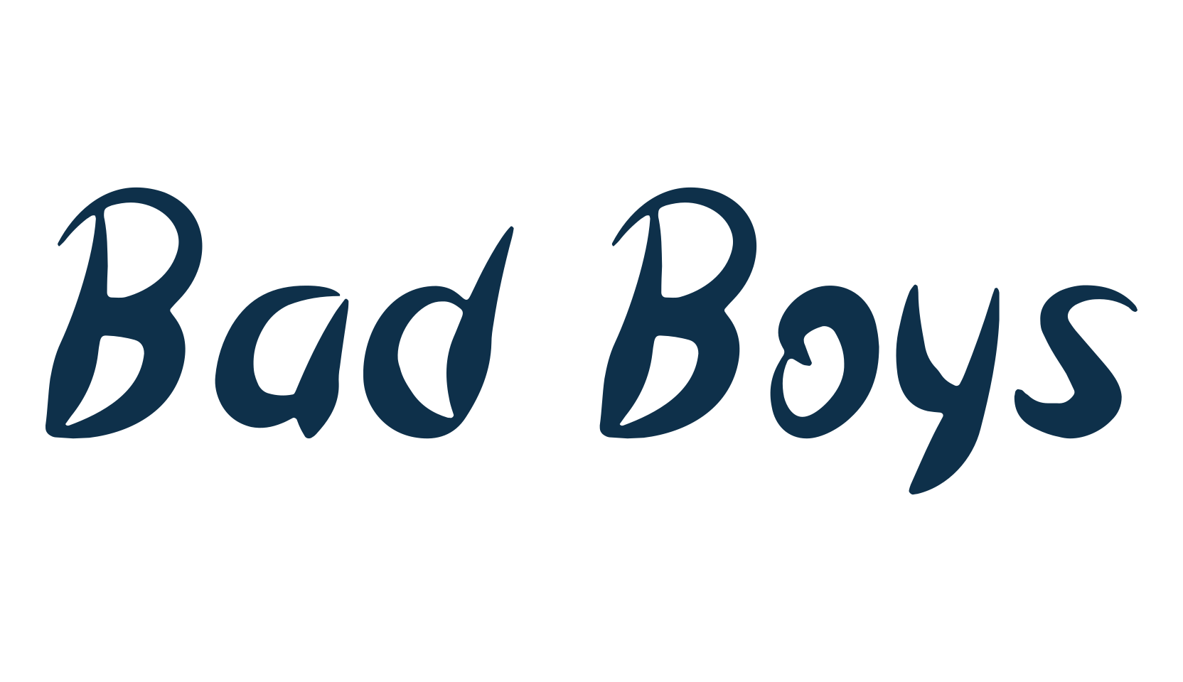 Bad Boys (bad-boys-2), script brush fancy decorative calligraphy font preview