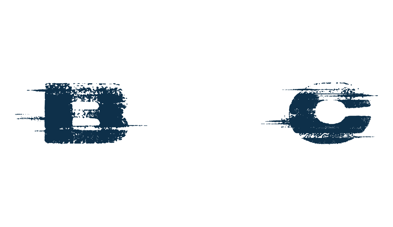 Bad Coma, distorted font preview