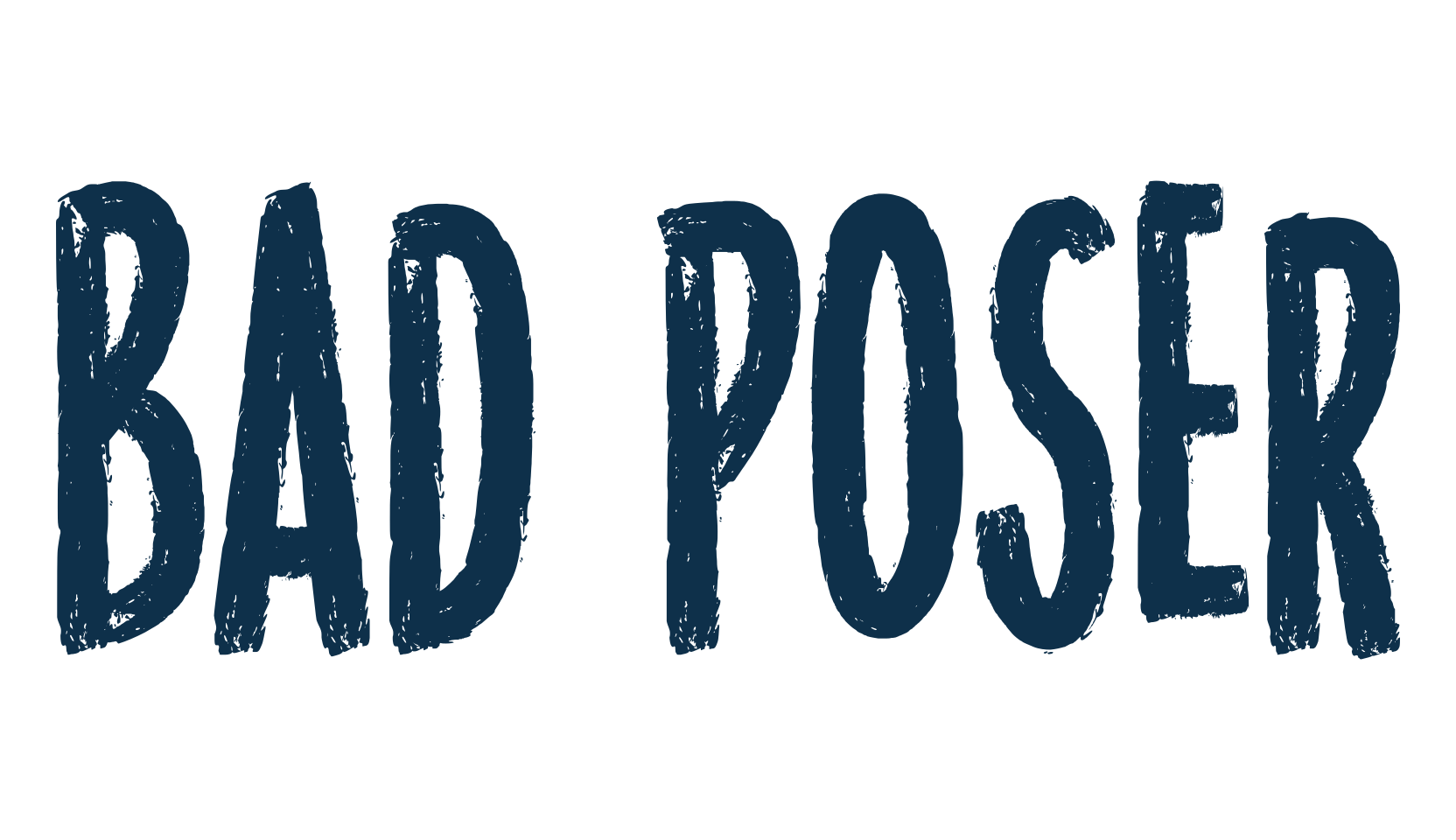 Bad Poser, script brush fancy decorative calligraphy font preview