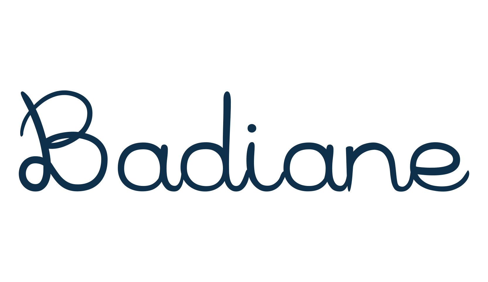 Badiane, display market font preview