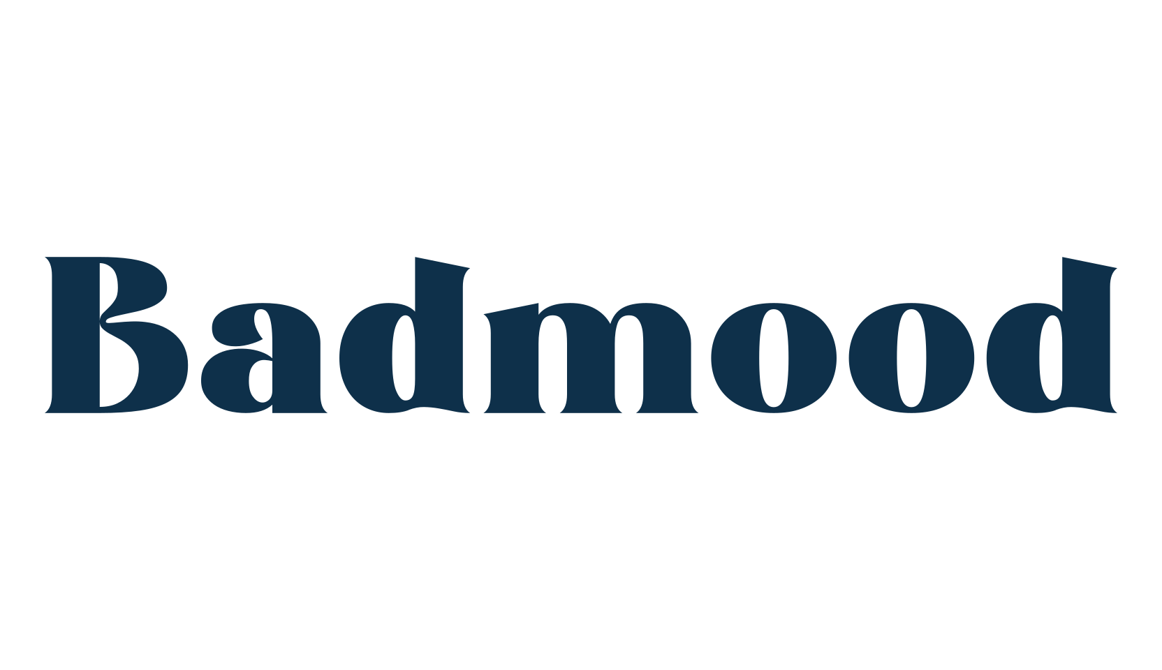 Badmood, fancy retro decorative font preview