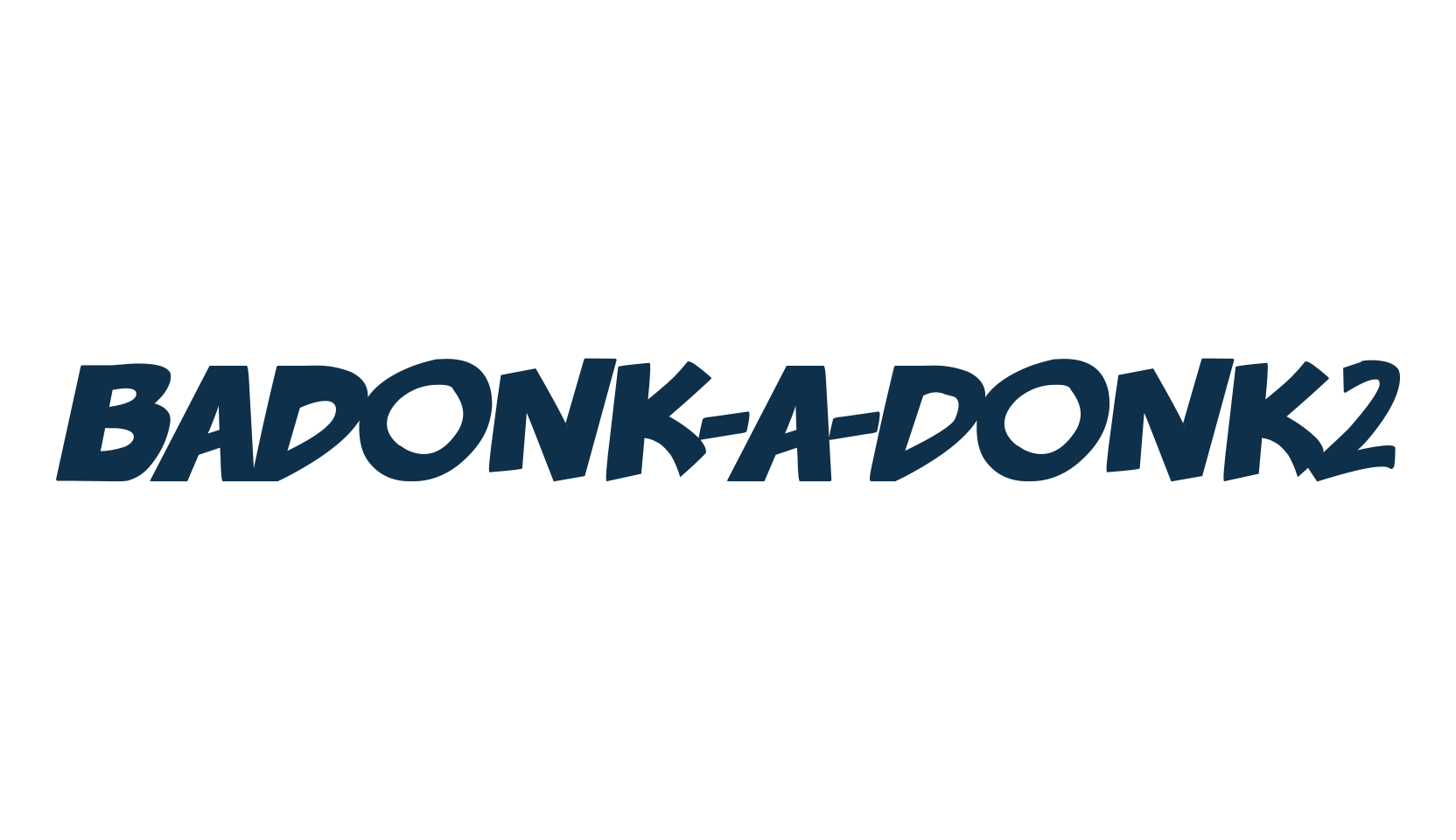 Badonk-A-Donk2, fancy cartoon decorative comic font preview