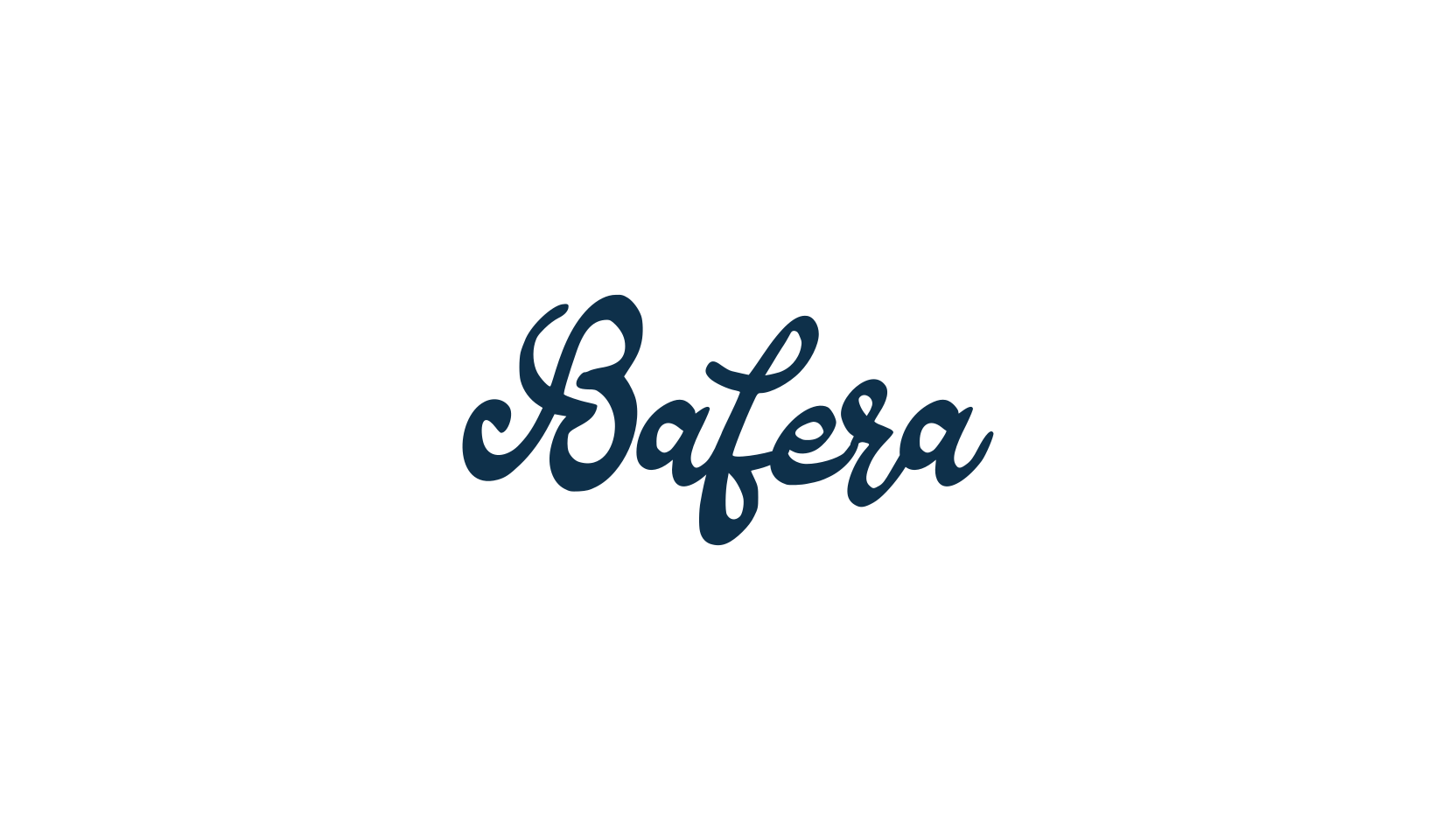 Bafera, script handwritten fancy decorative calligraphy font preview