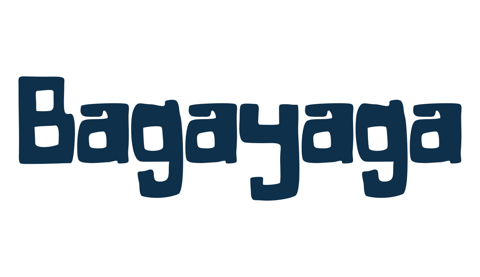 Bagayaga, cartoon font preview
