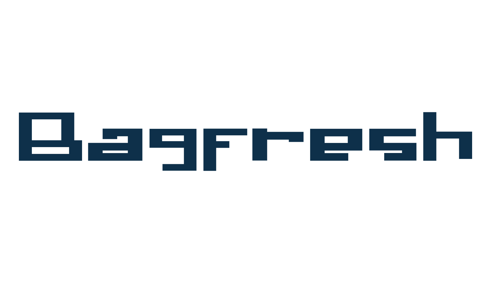 Bagfresh, square font preview