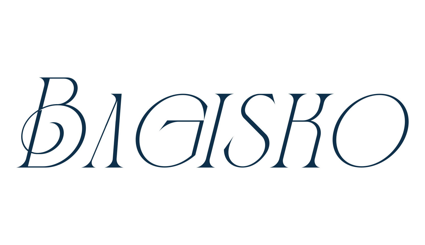 Bagisko, retro font preview