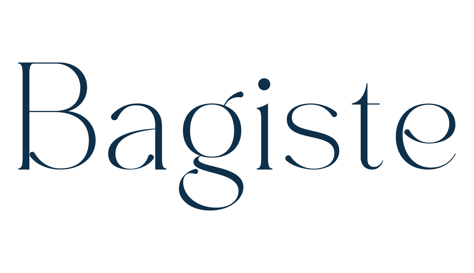 Bagiste, serif font preview