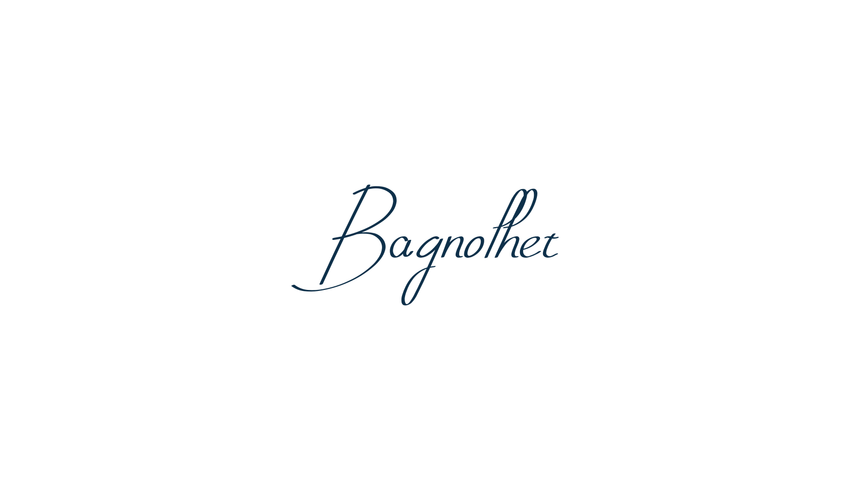 Bagnolhet, handwriting font preview