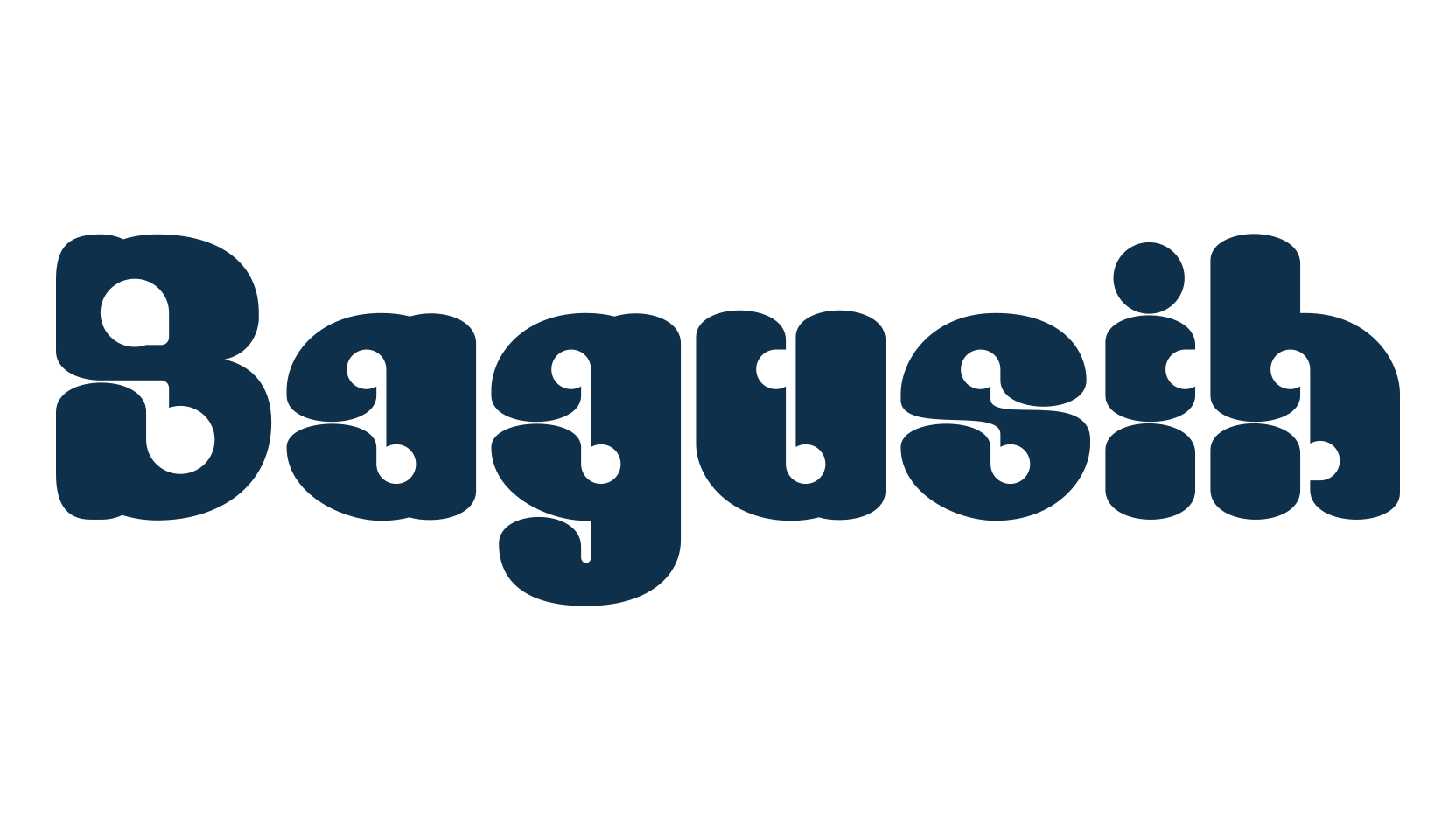 Bagusih, groovy font preview