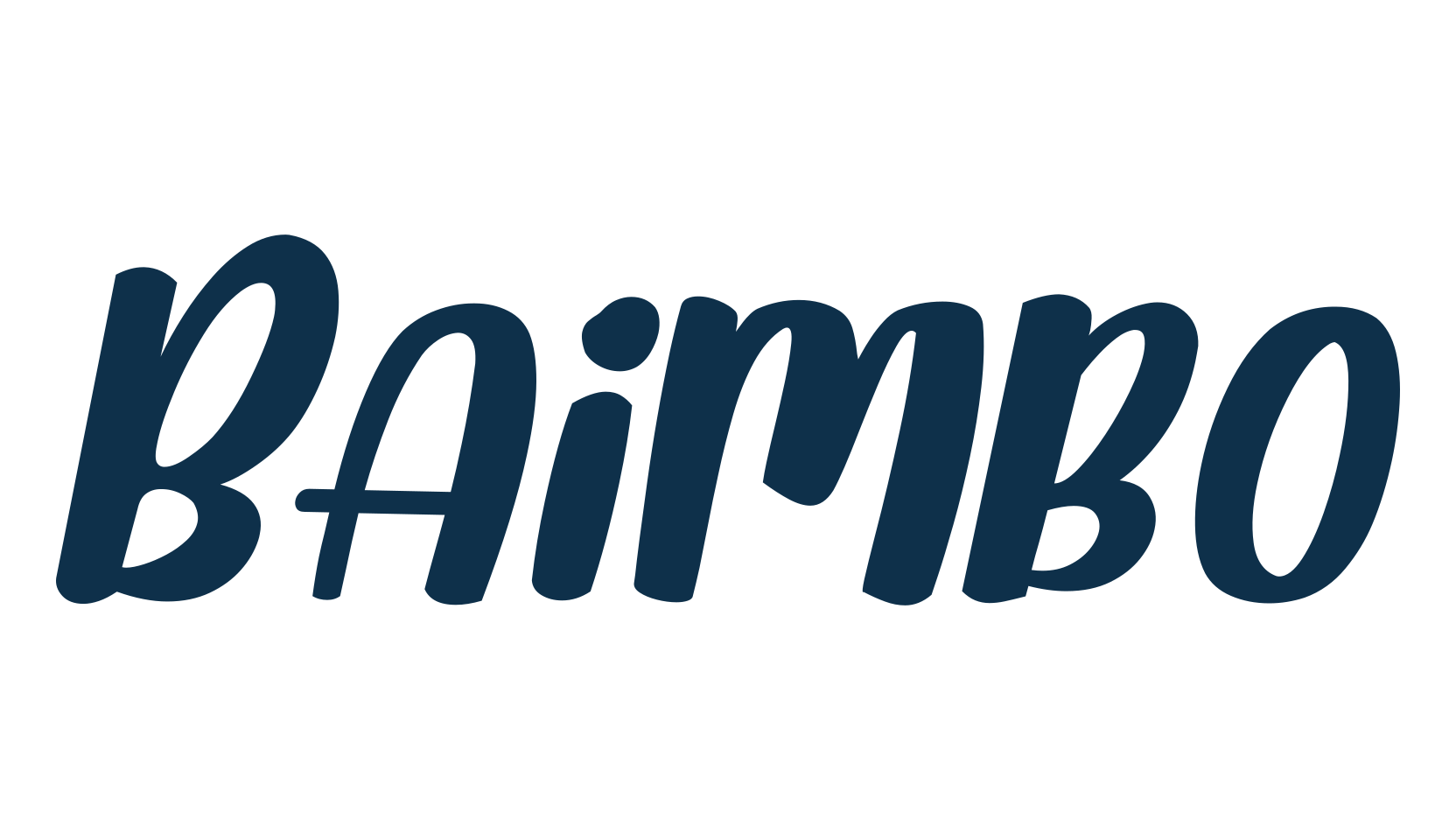 Baimbo, cartoon font preview