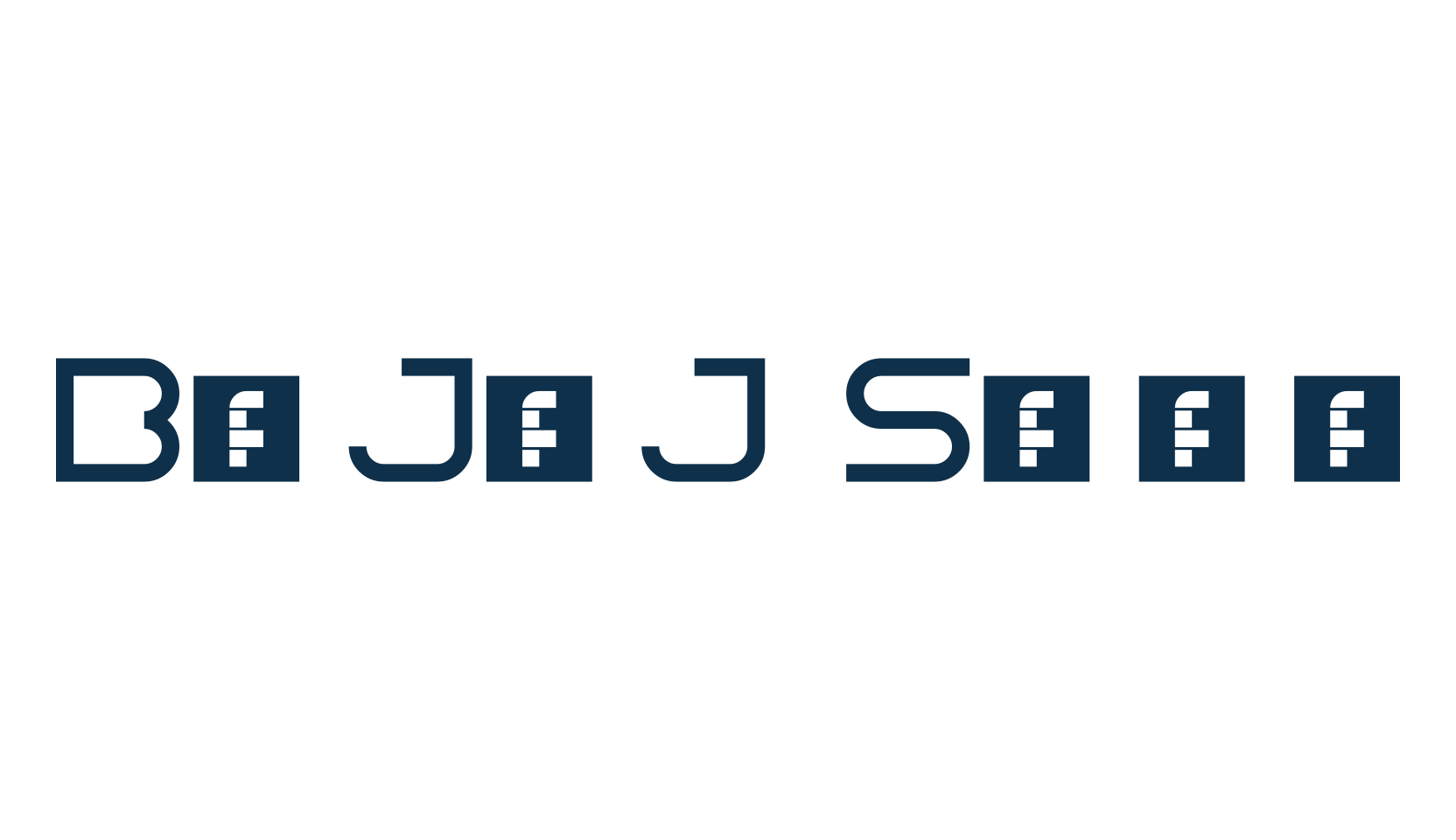 Bajaj Sans, techno sci-fi font preview