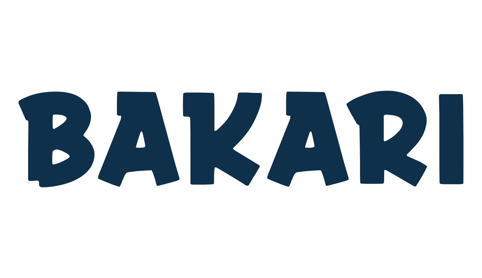 Bakari, cartoon font preview