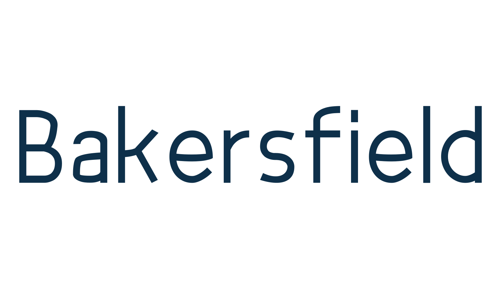 Bakersfield, sans serif font preview