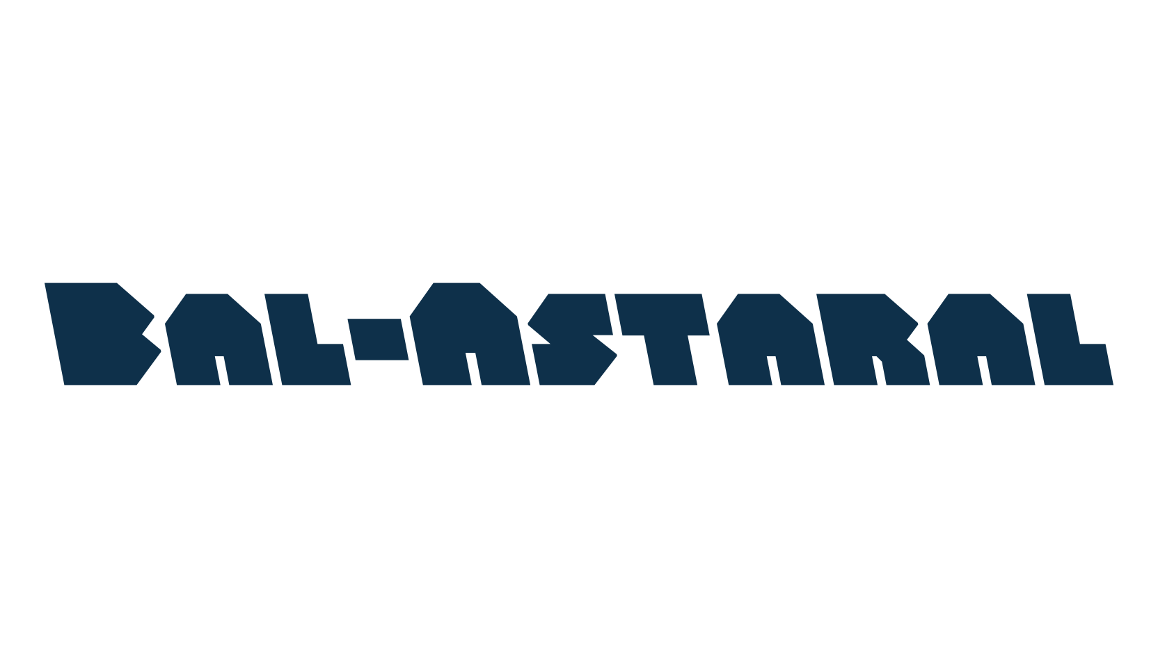 Bal-Astaral, techno square sci-fi font preview