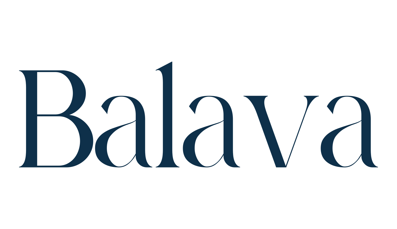Balava, basic serif font preview
