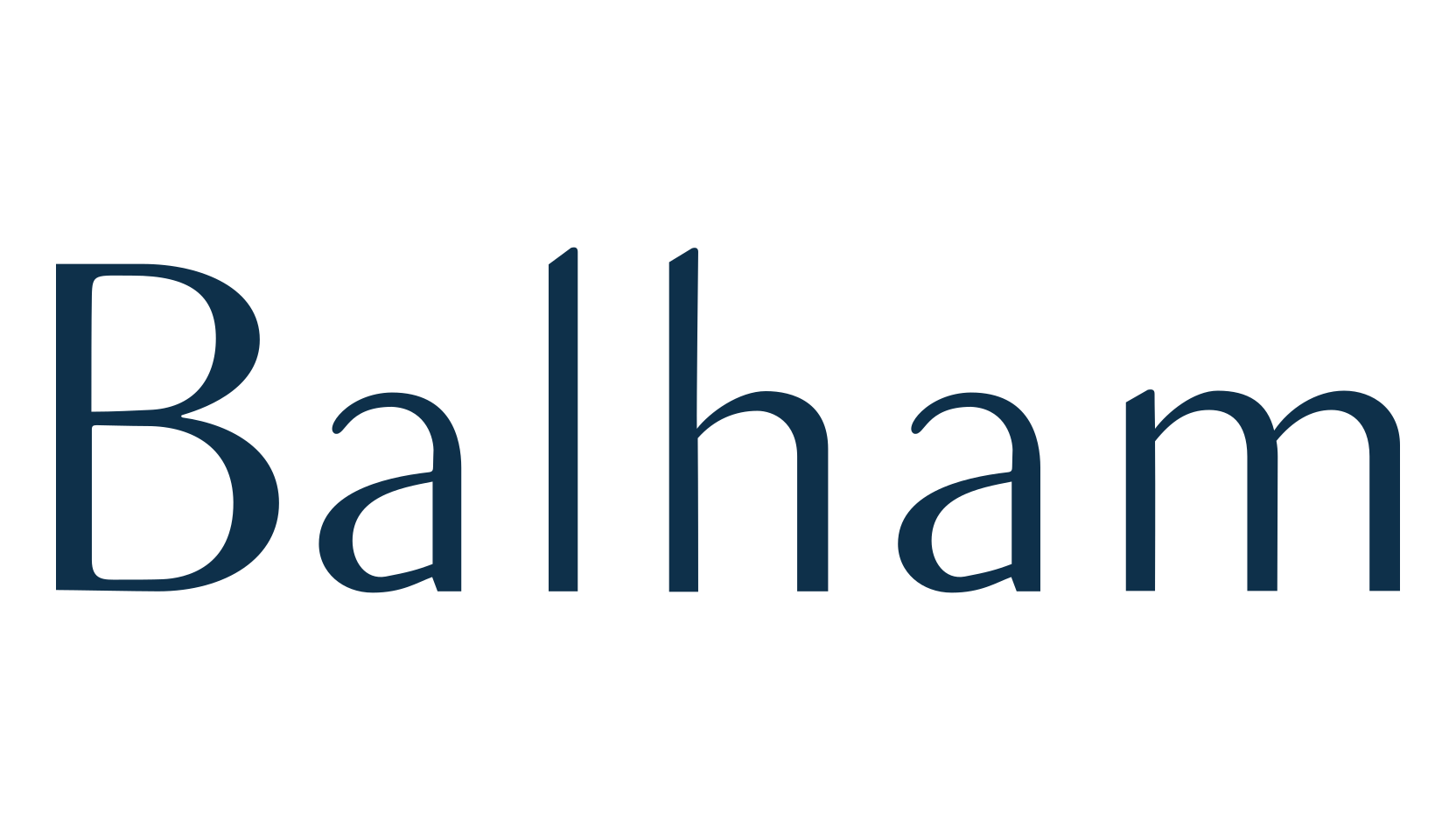 Balham, basic sans serif font preview