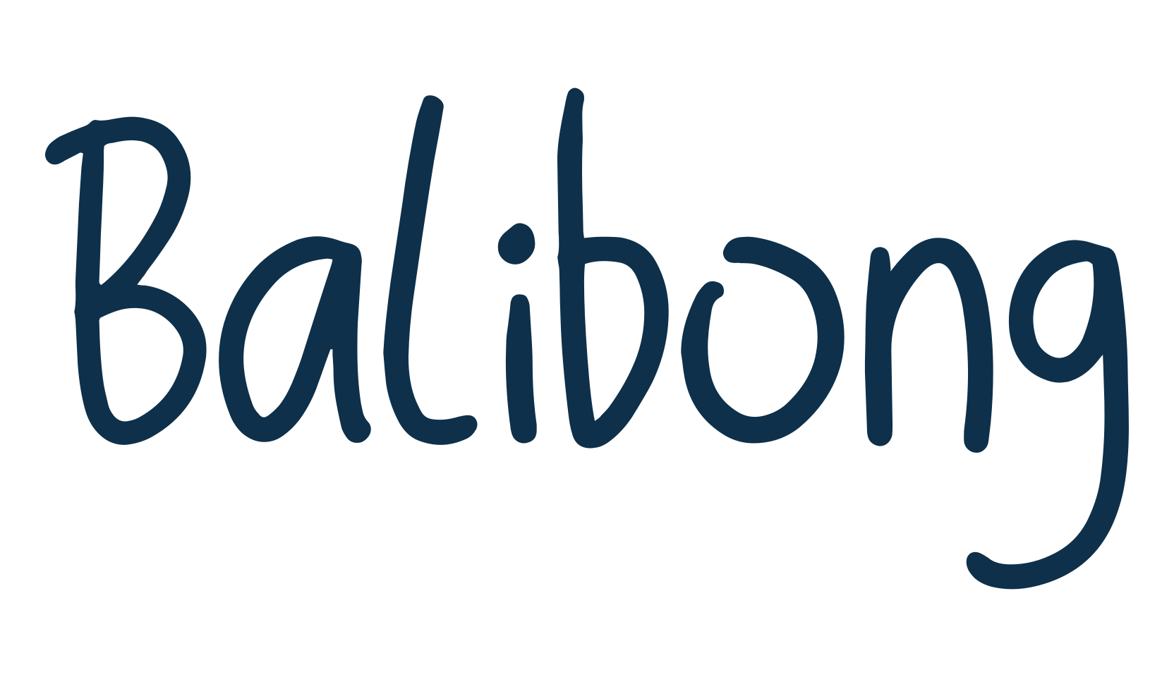 Balibong, script handwritten fancy decorative calligraphy font preview