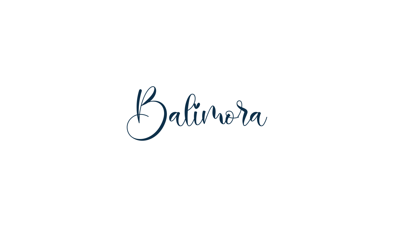 Balimora, calligraphy font preview