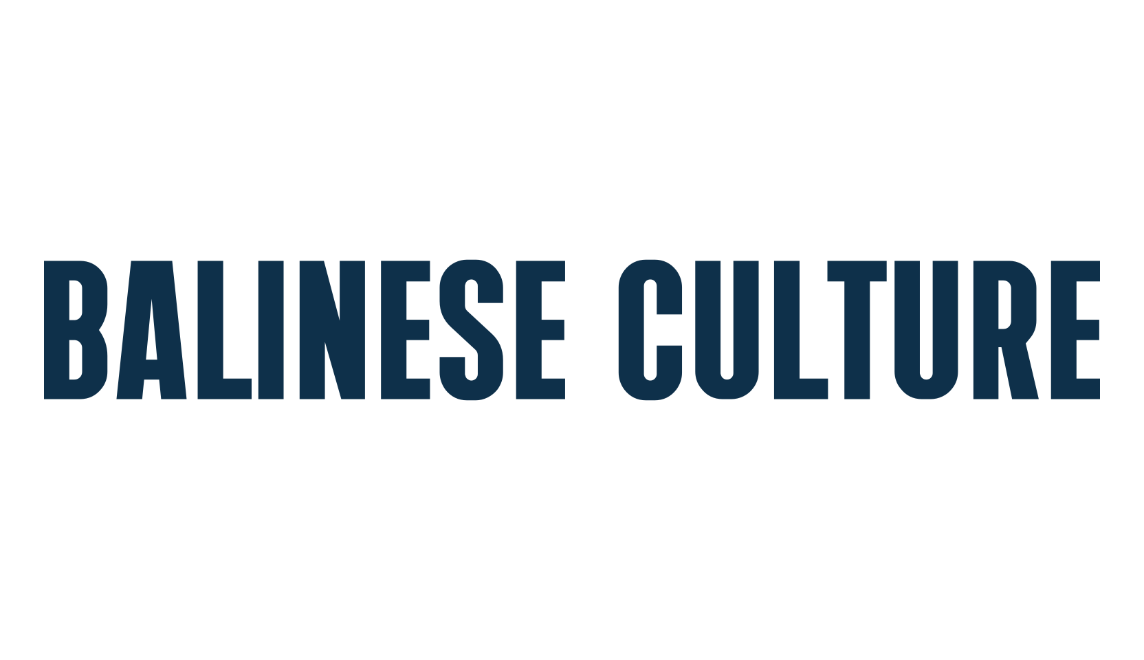 Balinese Culture, sans serif font preview