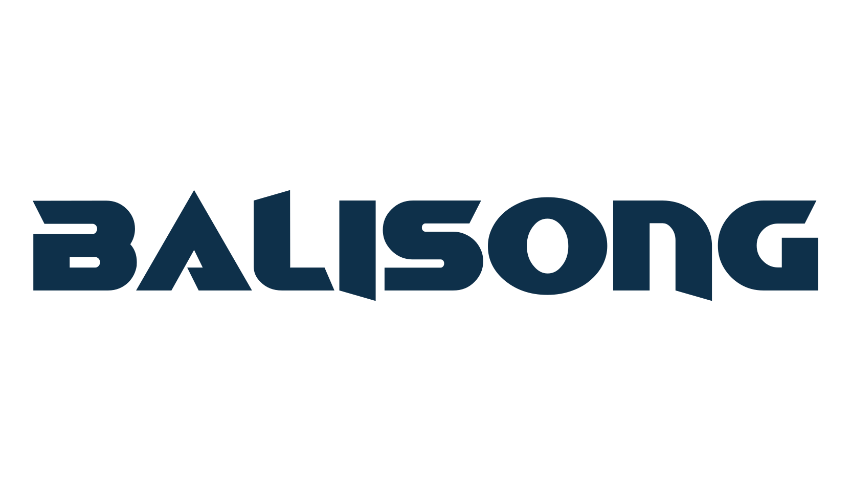 Balisong, techno sci-fi font preview