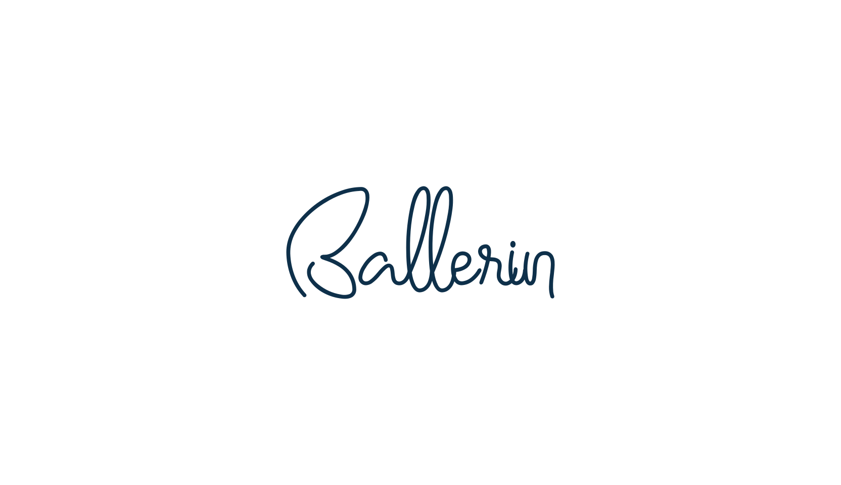 Ballerin, script handwritten fancy decorative calligraphy font preview