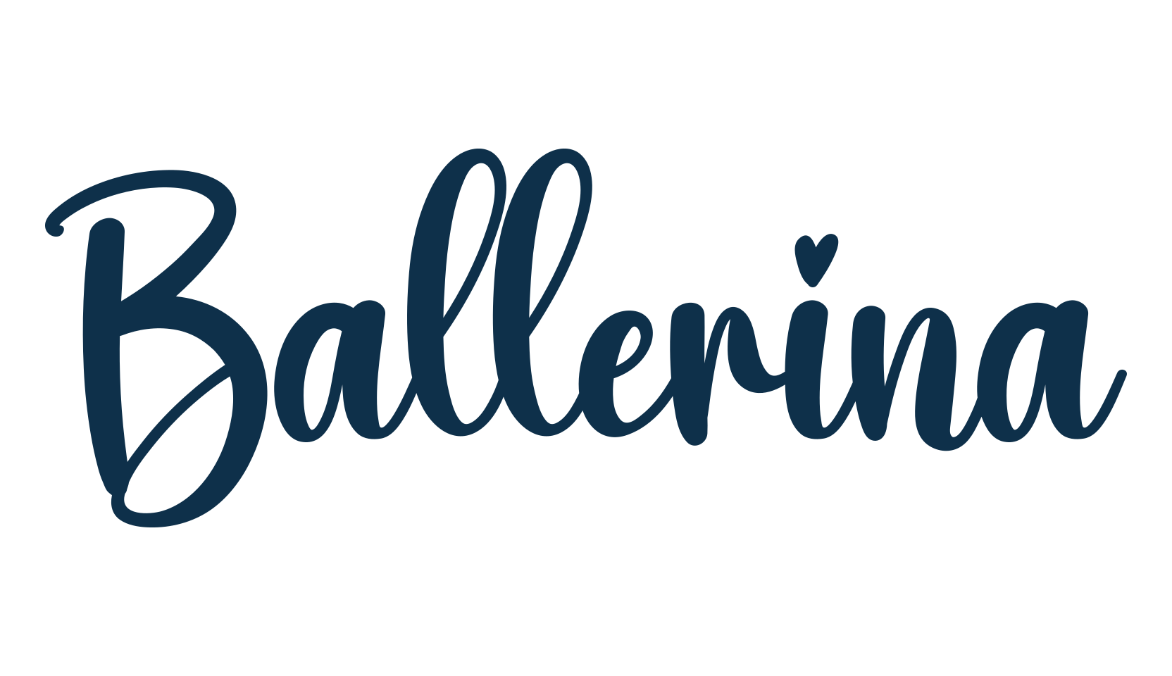 Ballerina (ballerina-4), fancy various decorative script calligraphy font preview