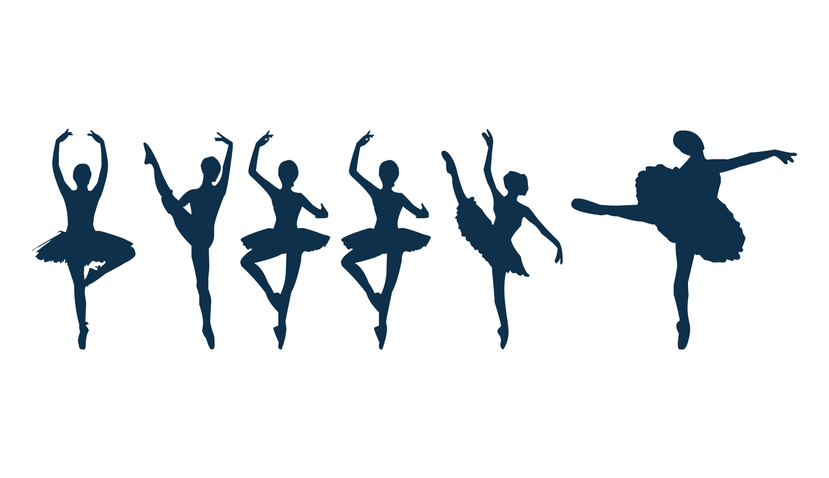 Ballet (ballet), fancy decorative font preview