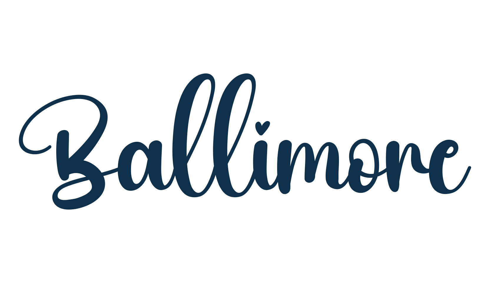 Ballimore (ballimore-2), calligraphy font preview