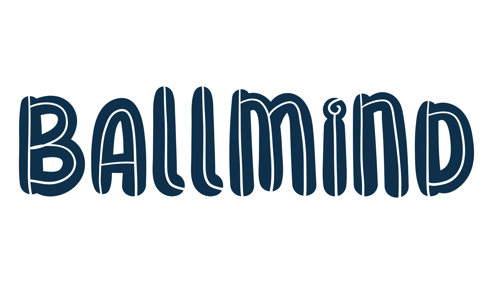 Ballmind, fancy various decorative font preview