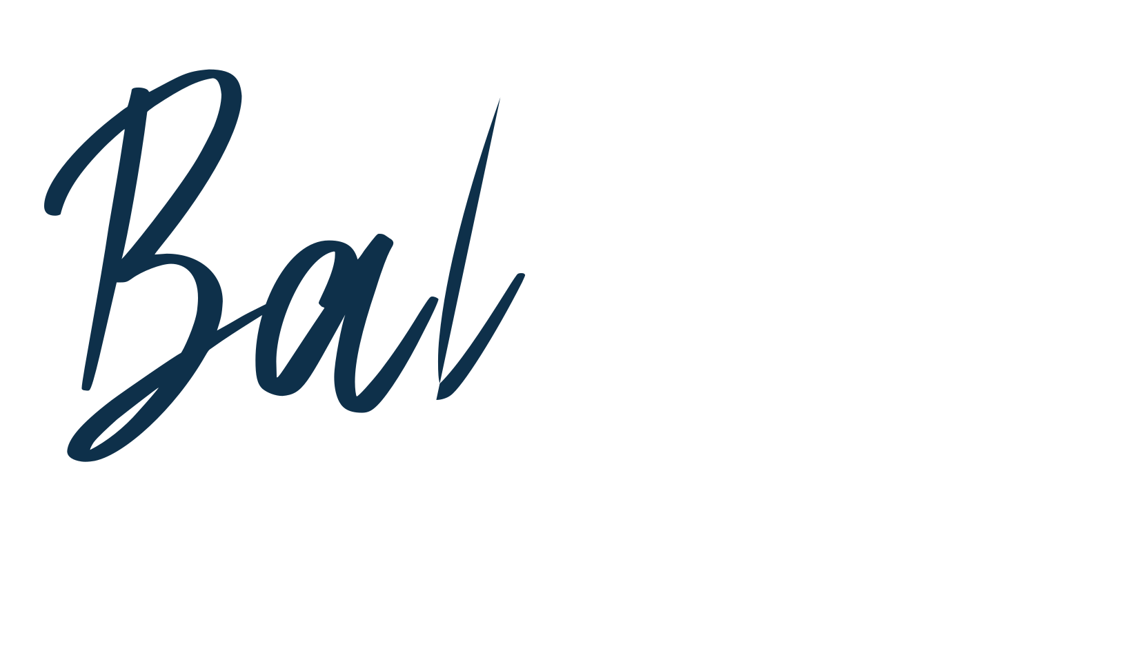 Ballysta, brush font preview