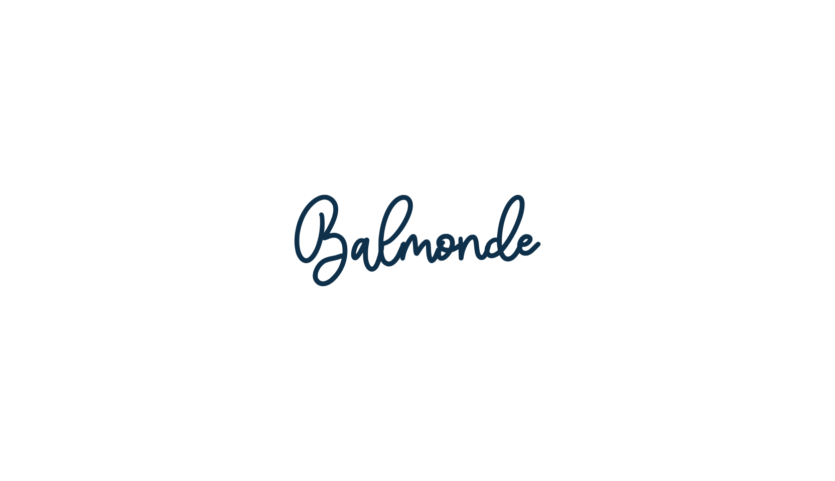 Balmonde, handwriting font preview