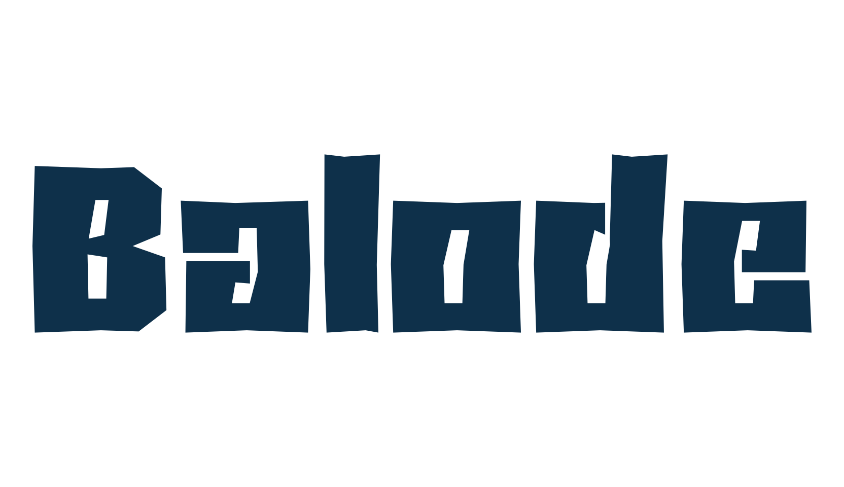 Balode, fancy various decorative font preview