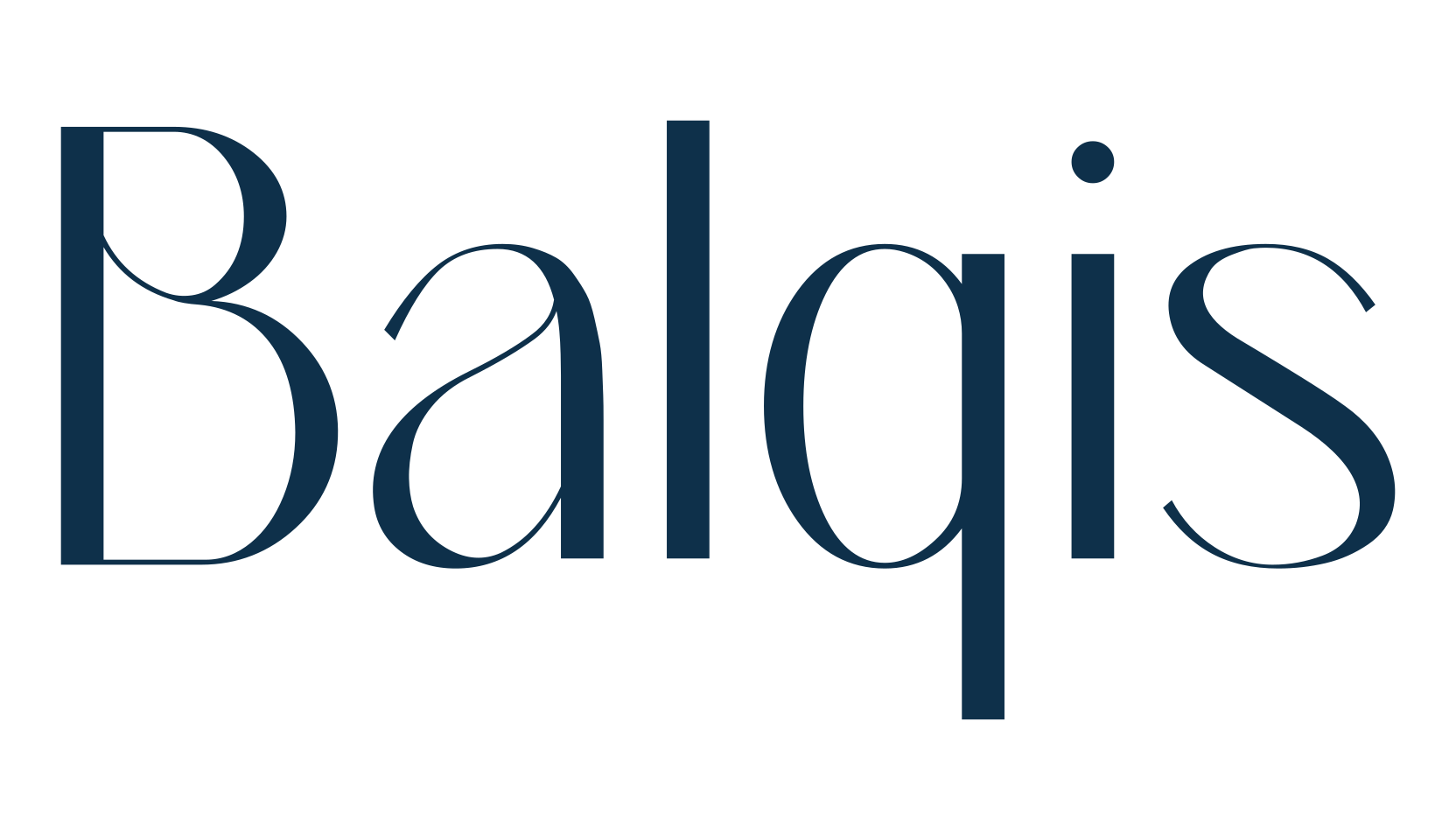 Balqis, sans serif font preview
