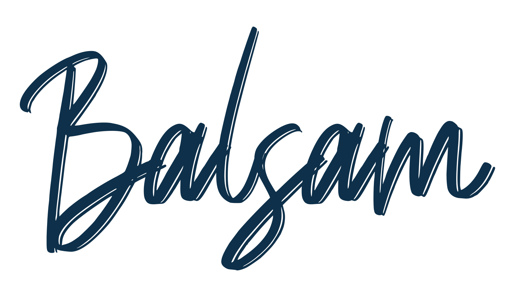Balsam (balsam-2), script brush fancy decorative calligraphy font preview