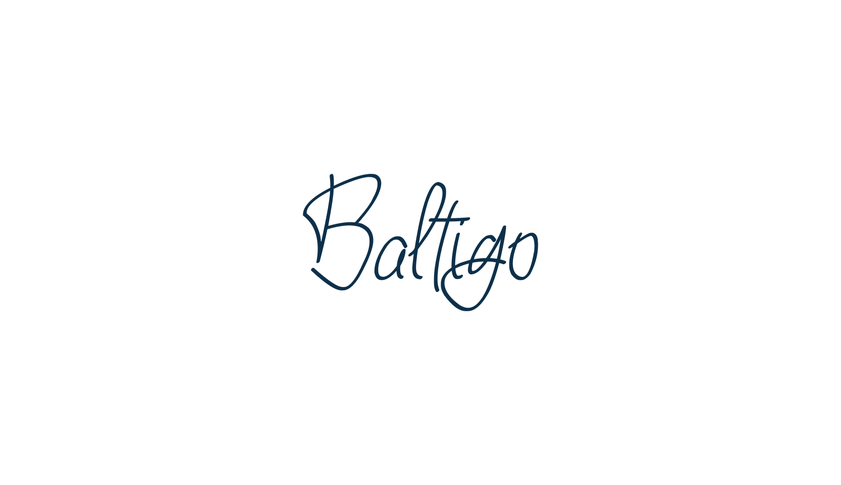 Baltigo, script handwritten fancy decorative calligraphy font preview