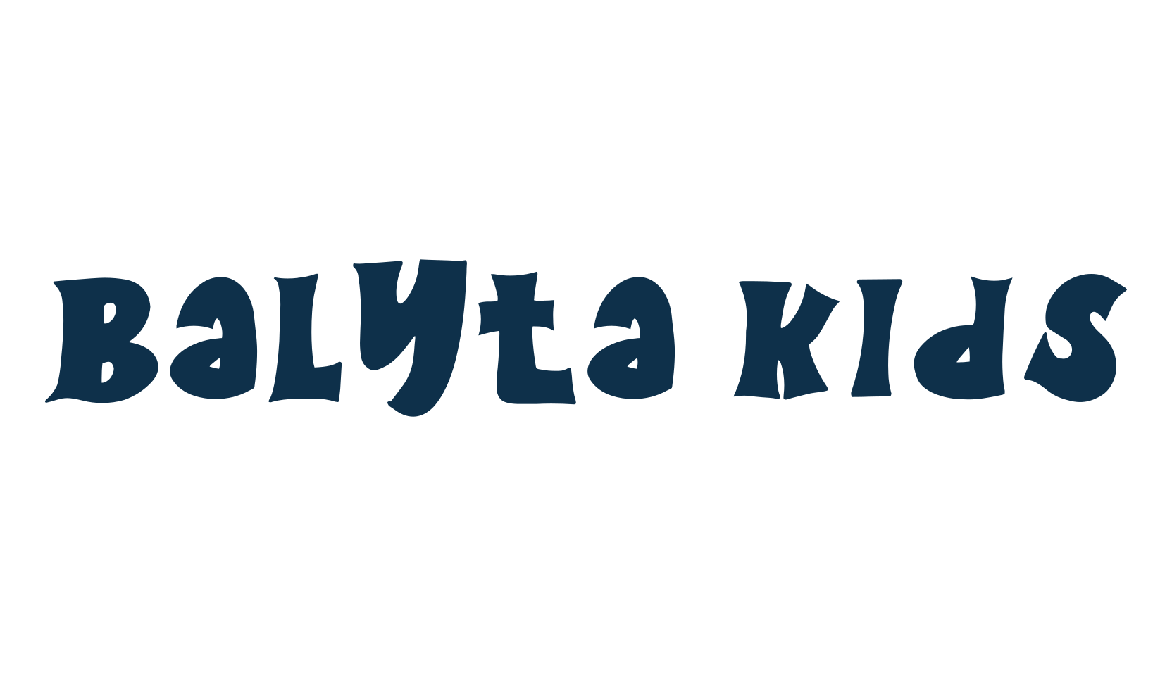 Balyta Kids, fancy cartoon decorative font preview
