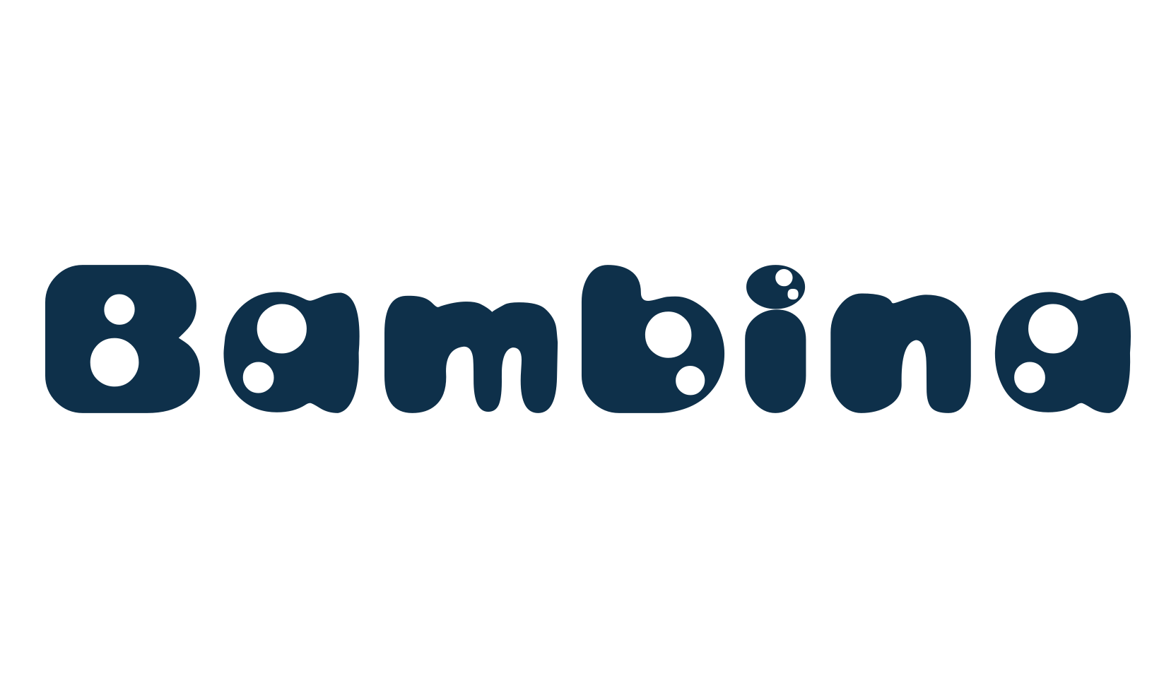 Bambina (bambina), groovy font preview